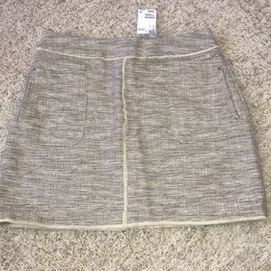 H & M tweed mini skirt